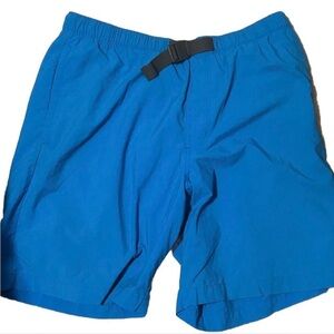 Columbia Blue Nylon Shorts